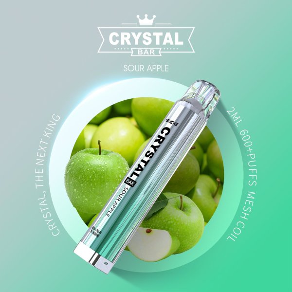 Crystal Bar Sour Apple, 6,90