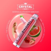 Crystal Bar - Watermelon Strawberrx Bubblegum 600 Z&uuml;ge