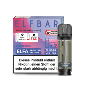 Elfbar Elfa Pod 2er Pack - Mix Berries