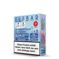 Elfbar Elfa Pod 2er Pack - Blueberry Sour Raspberry