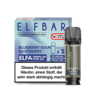 Elfbar Elfa Pod 2er Pack - Blueberry Sour Raspberry