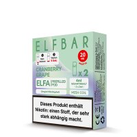 Elfbar Elfa Pod 2er Pack - Cranberry Grape