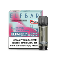 Elfbar Elfa Pod 2er Pack - Blueberry Cotton Candy