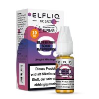 Elfliq NicSalt Liquid - Blueberry Sour Raspberry 10mg