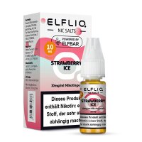Elfliq NicSalt Liquid - Strawberry Ice 10mg
