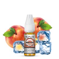 Elfliq NicSalt Liquid - Peach Ice 10mg