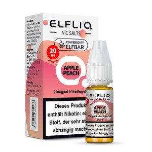 Elfliq NicSalt Liquid - Apple Peach 20mg