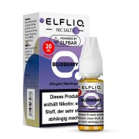 Elfliq NicSalt Liquid - Blueberry 20mg