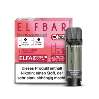 Elfbar Elfa Pod 2er Pack - Strawberry Raspberry
