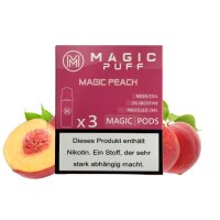 Magic Puff Pod 3er Pack - Magic Peach