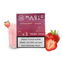 Magic Puff Pod 3er Pack - Strawberry Shake