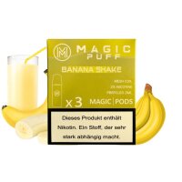 Magic Puff Pod 3er Pack - Banana Shake