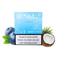 Magic Puff Pod 3er Pack - Blueberry Coconut