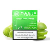 Magic Puff Pod 3er Pack - Green Apple Rings