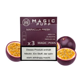 Magic Puff Pod 3er Pack - Maracuja Fresh