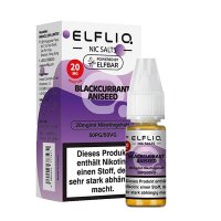 Elfliq NicSalt Liquid - Blackcurrant Aniseed 20mg