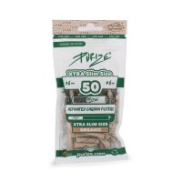 Purize 50x Aktivkohlefilter - Xtra Slim Size organic &oslash; 6 mm
