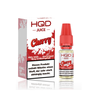 HQD Juice Liquid - Cherry 18mg
