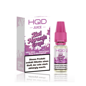 HQD Juice Liquid - Kiwi Maracuja Grape 18mg