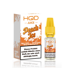 HQD Juice Liquid - Peach Ice 18mg