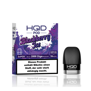 HQD Pod 2er Pack - Blackberry Ice