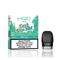 HQD Pod 2er Pack - Dark Grape Mint