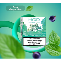 HQD Pod 2er Pack - Dark Grape Mint