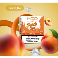 HQD Pod 2er Pack - Peach Ice