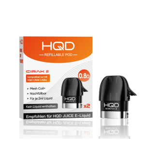 HQD Pod 2er Pack - Refillable Pod
