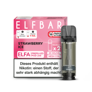 Elfbar Elfa Pod 2er Pack - Strawberry Ice Cream