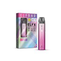 Elfbar Elfx - Pod Kit - Silver Pink