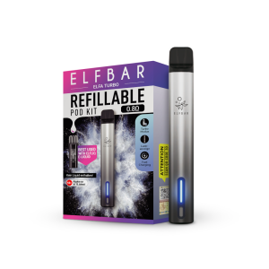Elfbar Elfa Turbo - Prefilled Pod Kit - Aurora Black