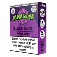 Al Massiva Pod 2er Pack - Black Lebanese