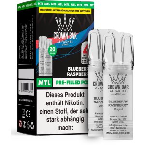 Al Fakher Pod 2er Pack - Blueberry Raspberry 20mg