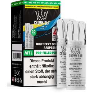 Al Fakher Pod 2er Pack - Blueberry Sour Raspberry 20mg