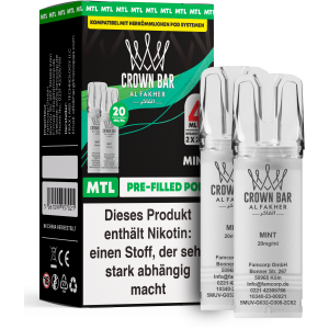 Al Fakher Pod 2er Pack - Mint 20mg