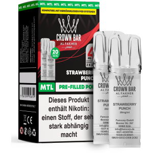 Al Fakher Pod 2er Pack - Strawberry Punch 20mg