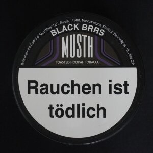 Must H Black Brrs 200g