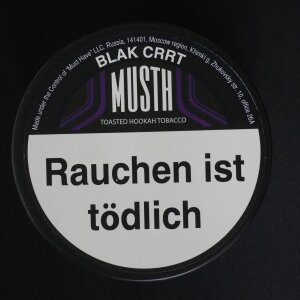 Must H Black Crrt 200g